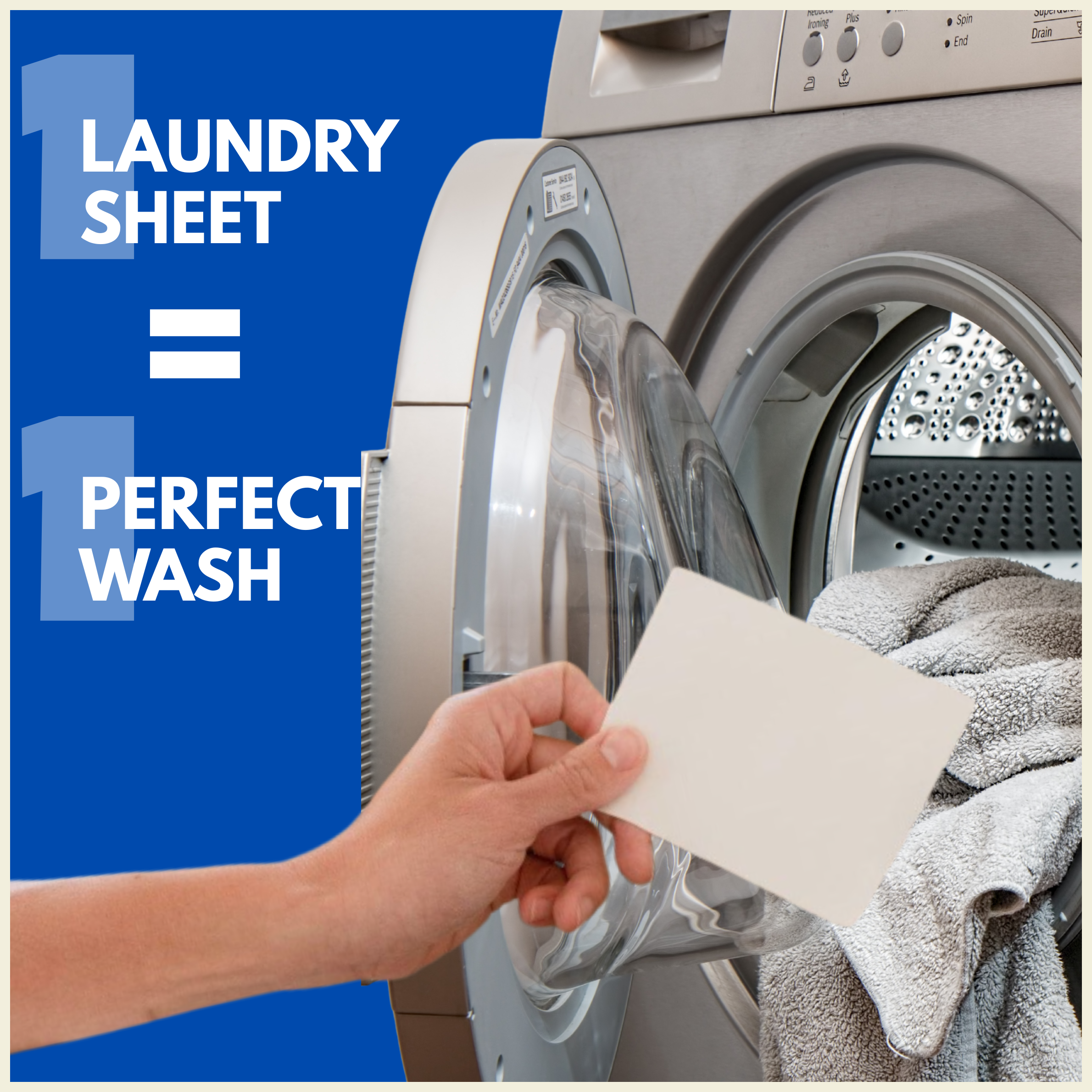 Eco-friendly laundry sheets