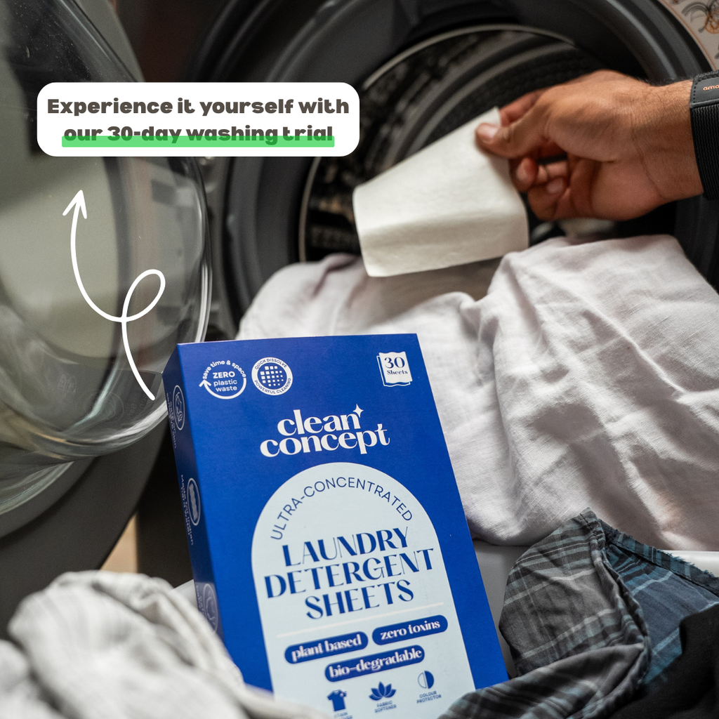 Eco-friendly laundry sheets